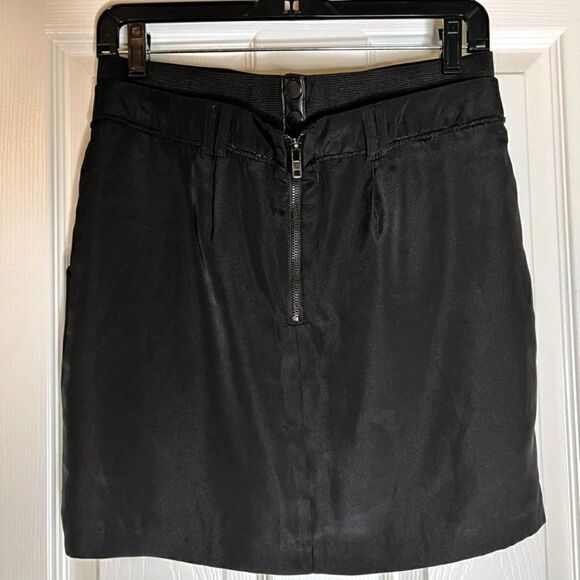 BB Dakota Black Tulip Mini Skirt size 2 - Picture 3 of 5
